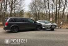 Unfall mit leichtverletzter Person