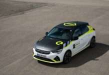 Scharfer Elektro-Sportler: Neues Rally Design Kit für den Opel Corsa-e