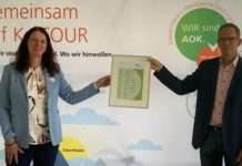 Ausgezeichnetes internes Gesundheitsmanagement bei der AOK Rheinland-Pfalz/Saarland
