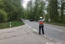 Geschwindigkeitskontrollen auf der Bundesstraße 37