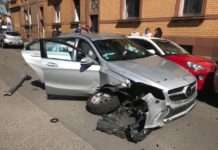 Unfall mit sieben Autos – geschätzter Schaden von min. 40.000 Euro