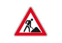 Opelkreisel; Sanierung des Kreisels im Zufahrtsast zur A 6