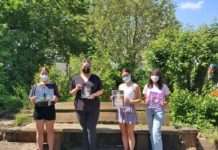 Preisverleihung des Jugendparlamentes für den Kreativwettbewerb gegen Mobbing