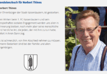 Online-Kondolenzbuch für Norbert Thines