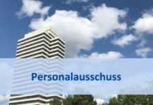 Bekanntmachung Sitzung des Personalausschusses
