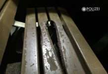 Bank brennt auf Schulgelände