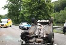 Totalschaden – Unfall auf der B270