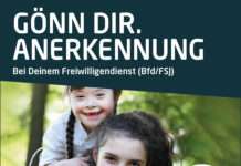 GÖNN DIR. ANERKENNUNG – Bei Deinem Freiwilligendienst (Bfd/FSJ)