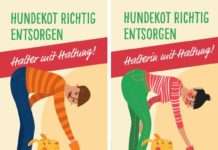 Hundehalter mit Haltung – Stadtbildpflege bringt Flyer heraus