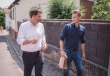 Matthias Mieves stellt mit Lars Klingbeil die Schwerpunktthemen der Westpfalz vor