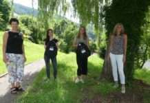 Umweltpraktikantinnen übergeben den Staffelstab im Biosphärenreservat Pfälzerwald