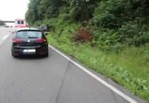 Folgenschwerer Verkehrsunfall mit anschließender Unfallflucht beim Fahrstreifenwechsel