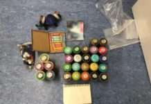 Graffiti-Sprayer in flagranti erwischt