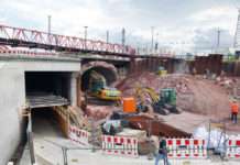 Information zu Nachtbauarbeiten im Bereich der Trippstadter Straße