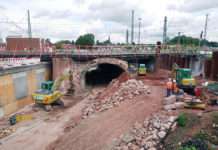 Kaiserslautern Trippstadter Straße Eisenbahnüberführung