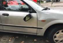 Mit 2,26 Promille gegen Pkw gekracht