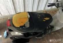 Wer hat die Roller umgeworfen?