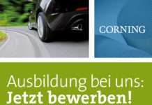 Jetzt bewerben: Ausbildung bei Corning, einem der Top-Arbeitgeber der Region