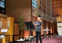 Orgelaufbau in St. Rochus – Benefizkonzert mit Familie Nishino