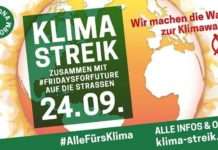#AlleFürsKlima – Starkes Bündnis ruft zum Klimastreik auf