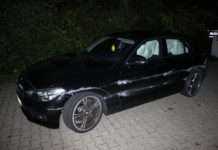 Wegen Alkohol Unfall verursacht und anschließend verletzt geflüchtet