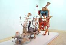 Migofs – Farb- und Figurengebilde: Gespräch in der Dauerausstellung des mpk