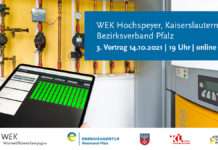 WärmeEffizienzKampagne Hochspeyer, Kaiserslautern & Bezirksverband Pfalz geht in die dritte Runde