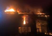 Wohnbrand in Erlenbach – gut 70 Feuerwehkräfte im Einsatz