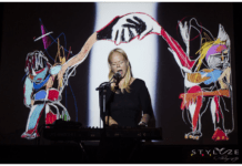 Line Bøgh + live visuals by Christian Grundtoft, amWebEnd 11.11.