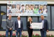 Heinrich-Heine-Gymnasium erhält Förderung durch die Sparkassen-Finanzgruppe