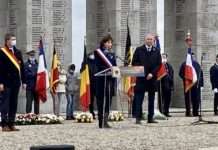 Saint-Quentin: Bewegende Momente am Kriegerdenkmal