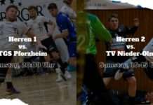 Dansenberger Doppel-Heimspieltag: Herren 1 gegen Pforzheim – „Zweite“ gegen Nieder-Olm