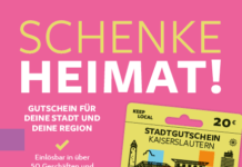 Kaiserslautern-Gutschein: Rabattaktion zu „Lautern blüht auf“