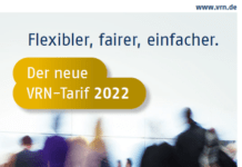 Der neue VRN Tarif 2022: Flexibler – fairer – einfacher