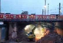 Kaiserslautern Trippstadter Straße Eisenbahnüberführung