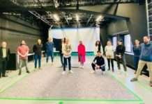 Bürgermeisterin und Präsident begrüßen Leon Löwentraut an der Hochschule