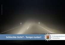 Aktionswoche „Nacht & Nebel“ – Fuß vom Gas!