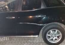 Geparktes Auto gerammt und abgehauen – Zeugen gesucht!