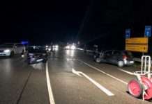 Unfall: Zwei Verletzte – Bundesstraße gesperrt