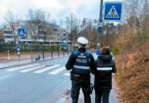 Donnerstagmorgen „Im Stadtwald“ Schulweg überwacht