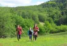 Junge Entdecker und Entdeckerinnen im Pfälzerwald