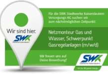 SWK #Stellenanzeige: Netzmonteur Gas und Wasser, Schwerpunkt Gasregelanlagen (m/w/d)