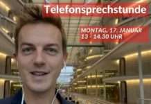 Telefon-Sprechstunde Matthias Mieves, MdB, 17. Januar