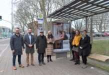 Wanderausstellung „Wir sind da“ nun im gesamten Stadtgebiet