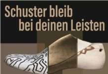 Fruchthalle – Ausstellung „Schuster, bleib bei deinen Leisten“