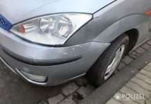 Unter Alkohol Unfall gebaut – 1,57 Promille