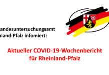 Aktueller COVID-19-Wochenbericht für Rheinland-Pfalz jetzt online
