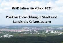 WFK Jahresrückblick 2021 – positive Entwicklung in Stadt und Landkreis Kaiserslautern