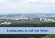 Stadtverwaltung Kaiserslautern: Sturmwarnung und ihre Folgen
