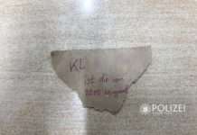 Unfallflucht – Wer hat den Zettel geschrieben? Zeugen gesucht!